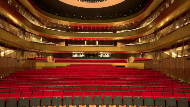 Leer sind die Ränge im Großen Saal des Linzer Musiktheaters nur außerhalb der Vorstellungen: Die Sitzplatzauslastung beträgt etwa 95 Prozent.
