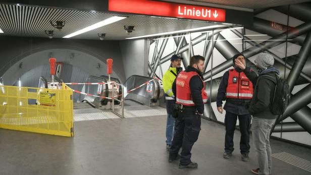 U1: Kein Betrieb zwischen Hauptbahnhof und Schwedenplatz