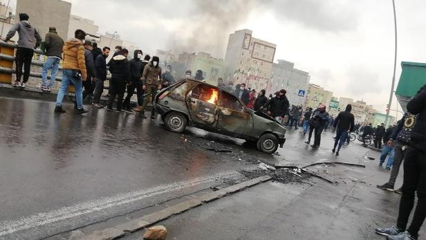 Die Unruhen am 16. November in Teheran