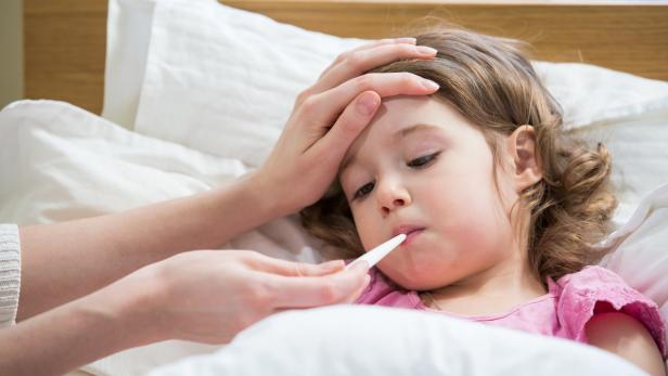 Für Kinder ist das Risiko, sich mit Influenza anzustecken, besonders hoch.