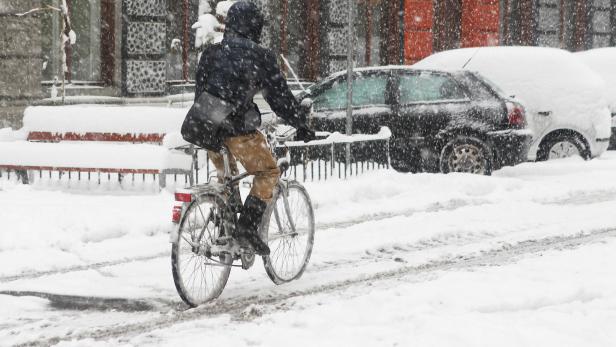 Radeln im Winter wird in Wien immer beliebter