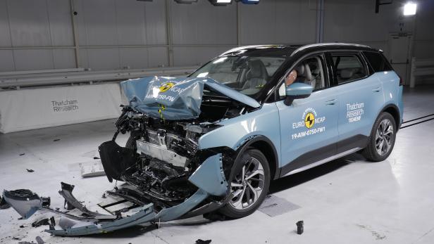 Drei China-Autos im EuroNCAP-Crashtest