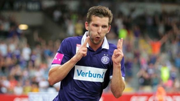 Fussball , Austria - Mattersburg Alexander Gorgon