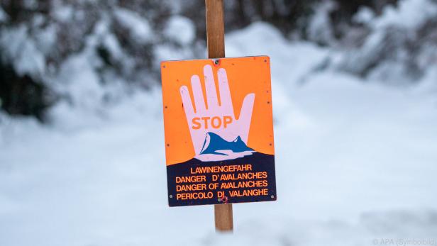 Lawinenwarndienste mahnten Wintersportler zu größter Vorsicht