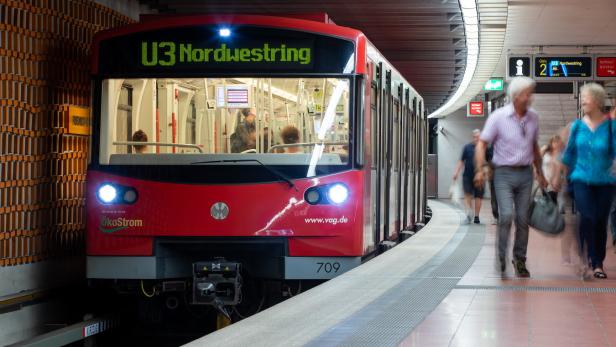 U-Bahn in Nürnberg (Symbolfoto).