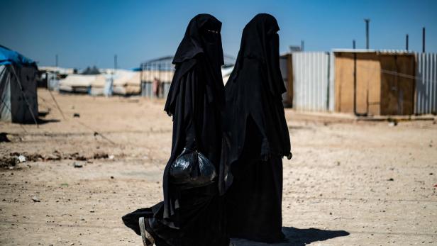 Frauen im Al-Hol-Camp in Syrien