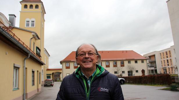 Hans Redl, ehrenamtlicher Koordinator in der betreubaren Wohnhausanlage beim Kloster Hainstetten ist selbst von der Covid-19-Infektion betroffen