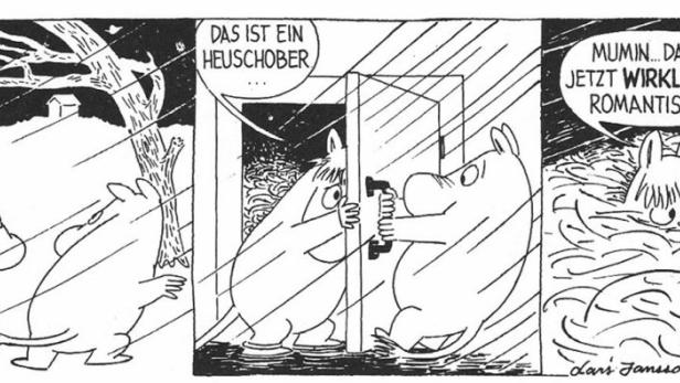 Mumin und seine Freundin, das Snorkfräulein: Lars Jansson übernahm den Comicstrip von seiner Schwester und zeichnete bis 1975