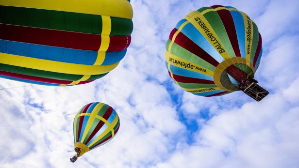 Hoch hinaus mit dem Ballon: Faszinierende Eindrücke über den Wolken