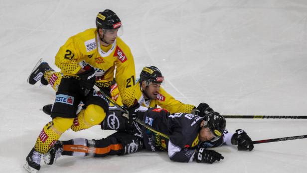 Eishockey: Die Serie der Vienna Capitals riss in Linz