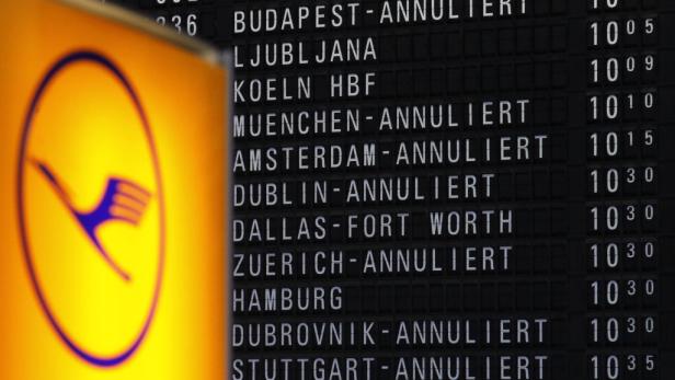 Lufthansa-Streik: Welche Österreich-Flüge ausfallen