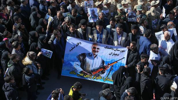 Der Tod von General Soleimani sorgt für Wut im Iran
