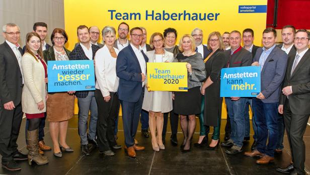 Schützenhilfe durch Landeshauptfrau und NÖ Parteichefin Mikl-Leitner für Amstettener ÖVP-Spitzenkandidat Haberhauer und sein Team