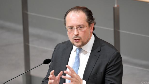 Außenminister Schallenberg bot Wien als Verhandlungsort an