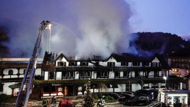 Feuer in Schwarzwaldstube: Brandermittler untersuchten Ruine