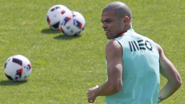 Pepe wird am Sonntag wohl spielen können.