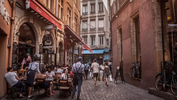 Ein Spaziergang in Lyon, der "Hauptstadt der Gastronomie"