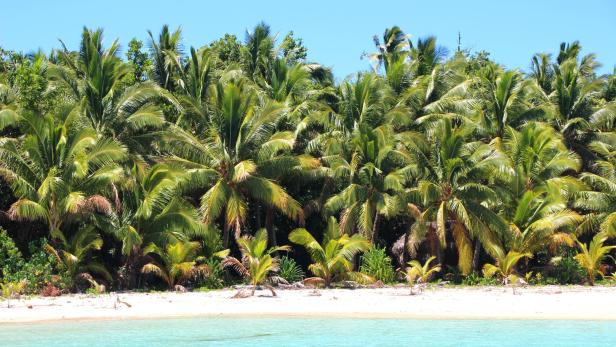 Hier badeten die Hollywoodstars: Akaiami Island in Aitutaki