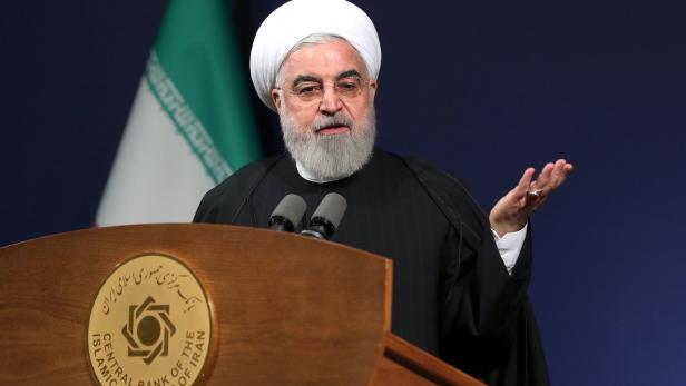 Iranischer Präsident Rouhani nennt Trump "globalen Unruhestifter"