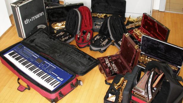 Musikinstrumente wurden Einbrechern zum Verhängnis