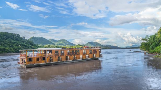 Mekong-Flusskreuzfahrt: Sich treiben lassen