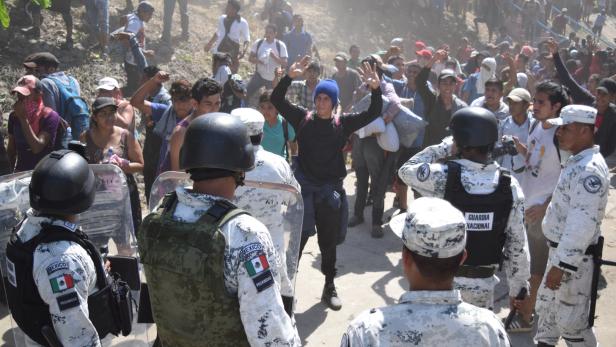 Brutale Härte gegen Flüchtlinge: Mexiko macht Südgrenze dicht
