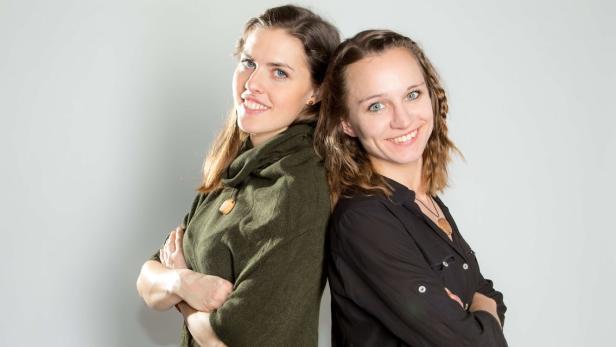 Alpengummi-Gründerinnen Sandra Falkner (l.) und Claudia Bergero setzen auf nachwachsende Rohstoffen und altes Handwerk