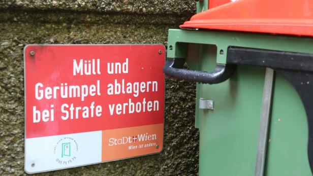 Wien: Wer seinen Müll falsch entsorgt, wird in Zukunft strenger bestraft