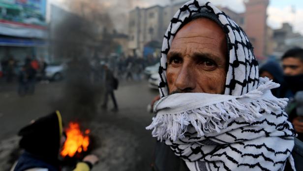 Fassungslosigkeit und Wut bei Palästinensern über Trumps Nahost-Plan