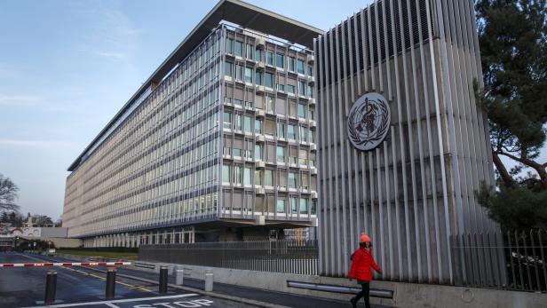 Das Hauptquartier der Weltgesundheitsorganisation in Genf.