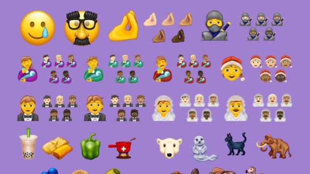 Diese 117 neuen Emojis kommen heuer