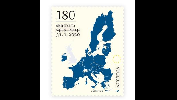 Post bringt Brexit-Briefmarke heraus