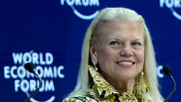 Ginni Rometty beim World Economic Forum in Davos 2020