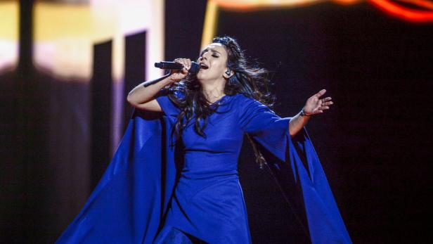Die Siegerin des diesjährigen Song Contest: Die ukrainische Kandidatin Jamala.