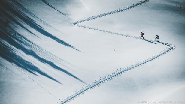 Skitouren liegen im Trend - doch man sollte die Gefahren nicht unterschätzen