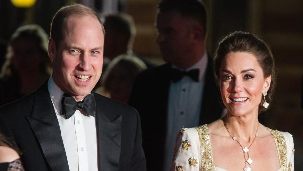 Prinz William und Herzogin Kate bei den BAFTAs 2020.