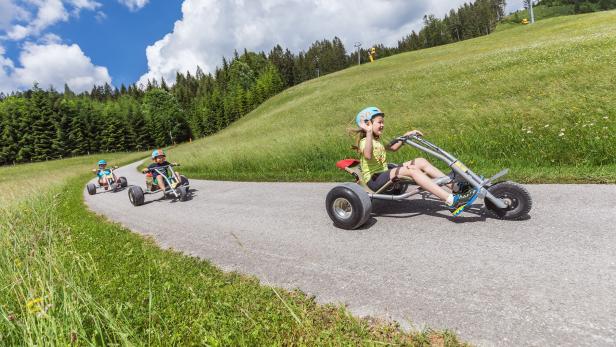 Gemeindealpe Mitterbach: Mit'm Lift aufi, mit Schwung owa