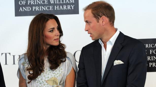 Prinz William und Prinzessin Kate bei einer Veranstaltung.