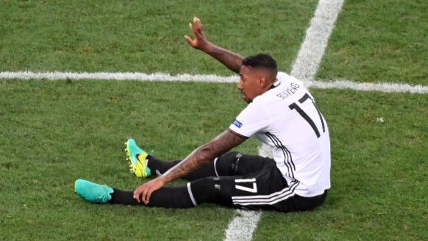 FBL-EURO-2016-MATCH50-GER-FRA Jerome Boateng musste gegen Frankreich vorzeitig vom Platz.
