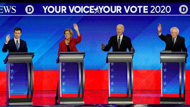 US:Demokraten: TV-Schlagabtausch zwischen den Vorwahlen