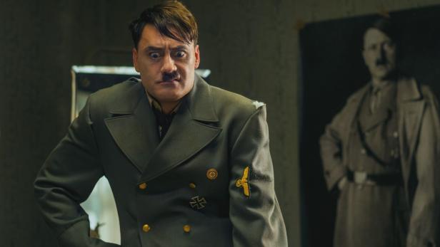 Adolf Hitler als imaginärer Freund eines Zehnjährigen - gespielt von Taika Waititi in &quot;JoJo Rabbit&quot;, der für sechs Oscars nominiert ist.