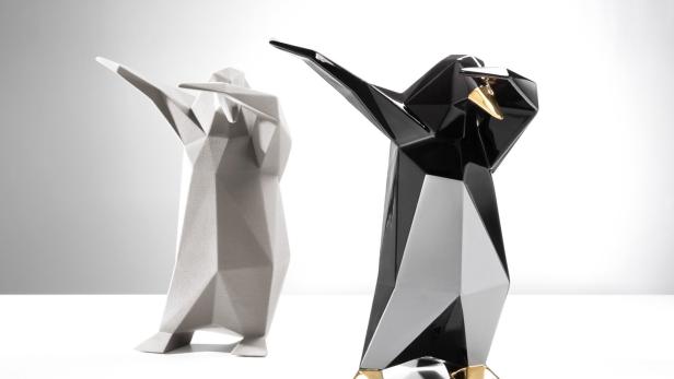 Die Pinguine sind los: Designer setzen bedrohte Tierart in Szene