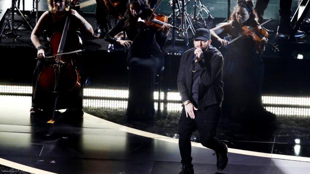 Oscars 2020: Eminem traf bei Gala seinen "Onkel Elton John"