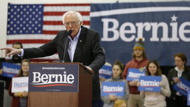 USA: Sanders erstmals in landesweiter Umfrage zu Demokraten vorne