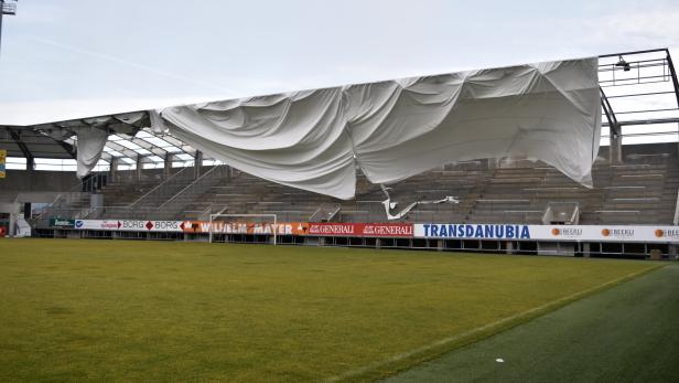 Sturm: Stadion-Dach in Altach und U-Bahn-Station werden repariert