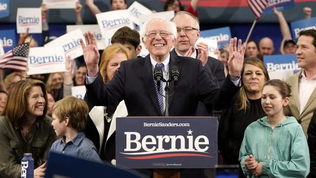 US-Vorwahl: Bernie Sanders gewinnt in New Hampshire