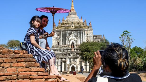 Empörung über Pornodreh vor buddhistischem Heiligtum in Myanmar