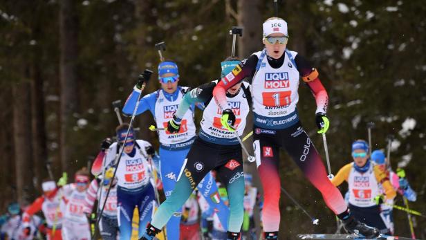 Biathlon-WM: ÖSV-Team bei Mixed-Staffel auf Platz acht
