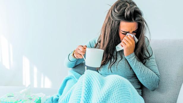Lästig und unangehm: die Grippe