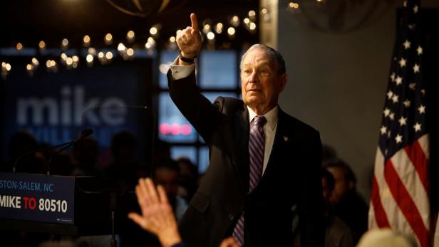 Umfrage: Bloomberg bei US-Vorwahlen an zweiter Stelle